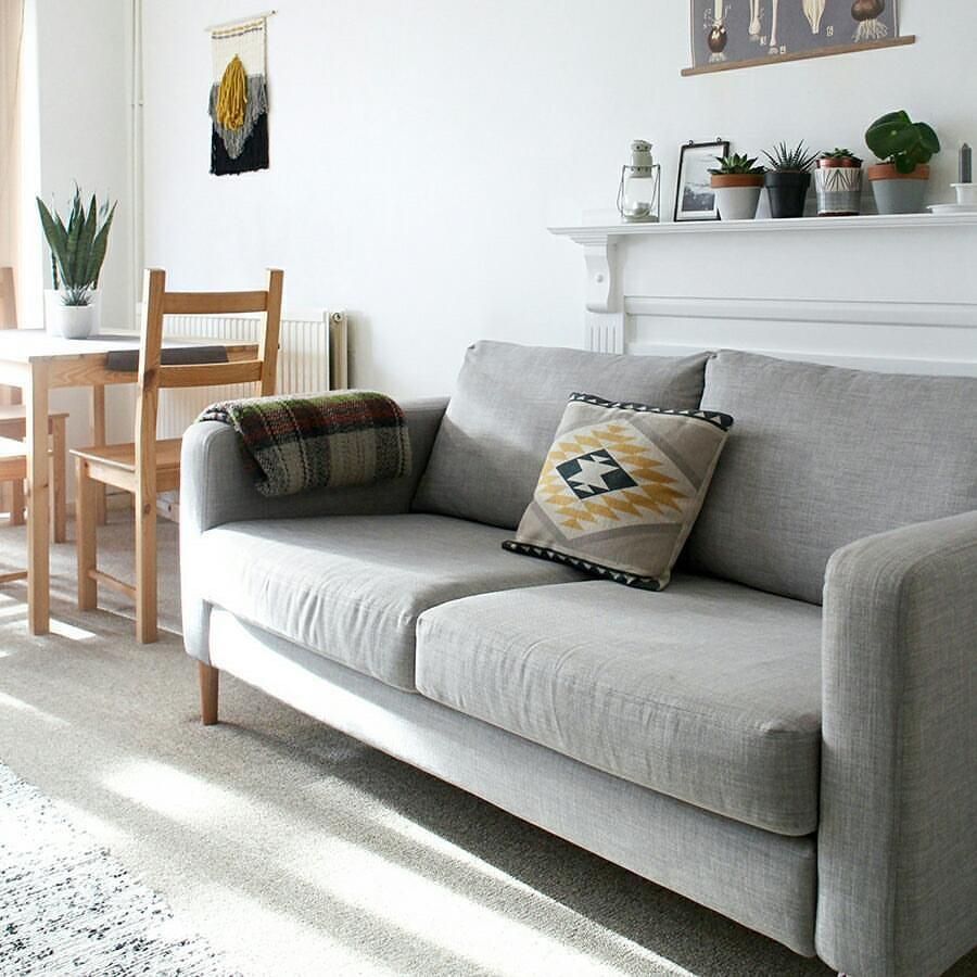 IKEA Karlstad Sofa, Furniture & Home Living, Furniture, Sofas on Carousell