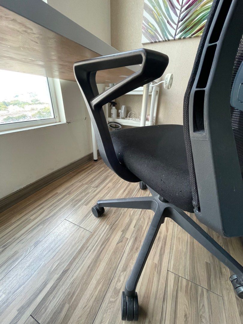 Ikea Table and Office Chair, Furniture & Home Living, Furniture, Chairs on Carousell