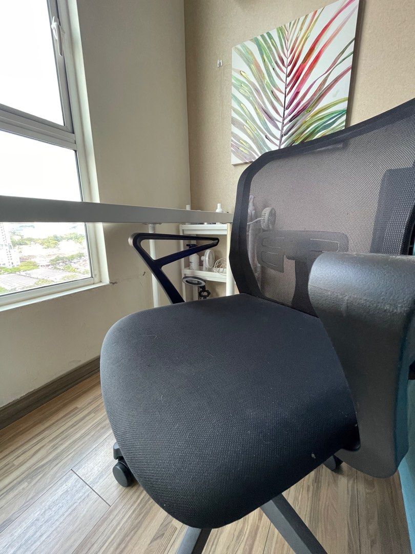Ikea Table and Office Chair, Furniture & Home Living, Furniture, Chairs on Carousell