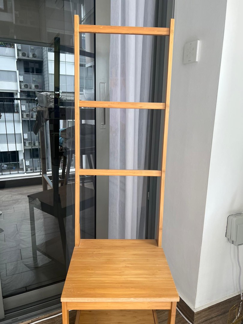 IKEA towel rack chair, Furniture & Home Living, Bathroom & Kitchen