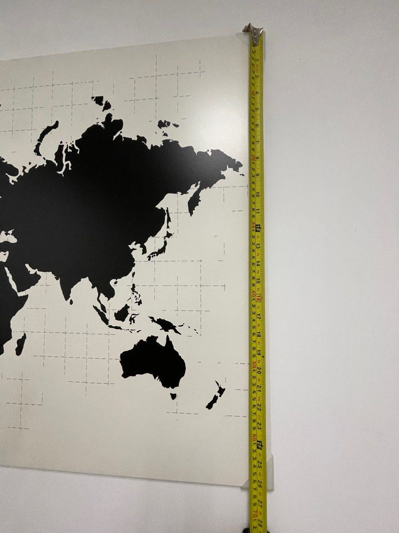 IKEA World Map, Hobbies & Toys, Travel, Travel Essentials & Accessories