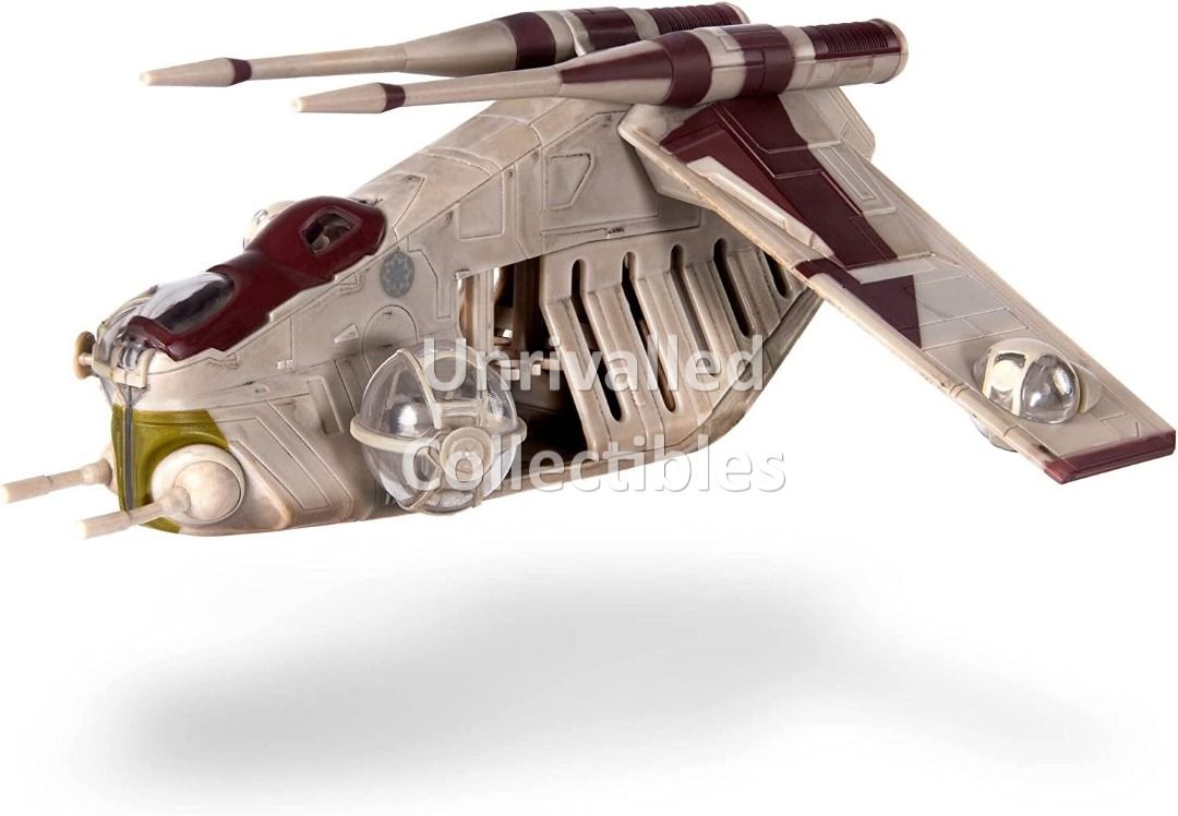 In Hand Jazwares Star Wars Micro Galaxy Squadron Series 2 Republic LAAT Low Altitude Assault Transport aka Republic Gunship Hobbies Toys Toys Games on Carousell