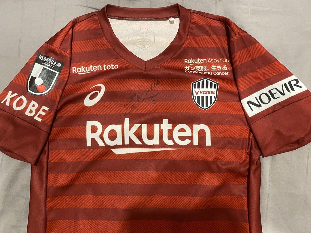 Iniesta signed Vissel Kobe 2019 Home Jersey