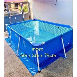 Intex steel pro swimming pool