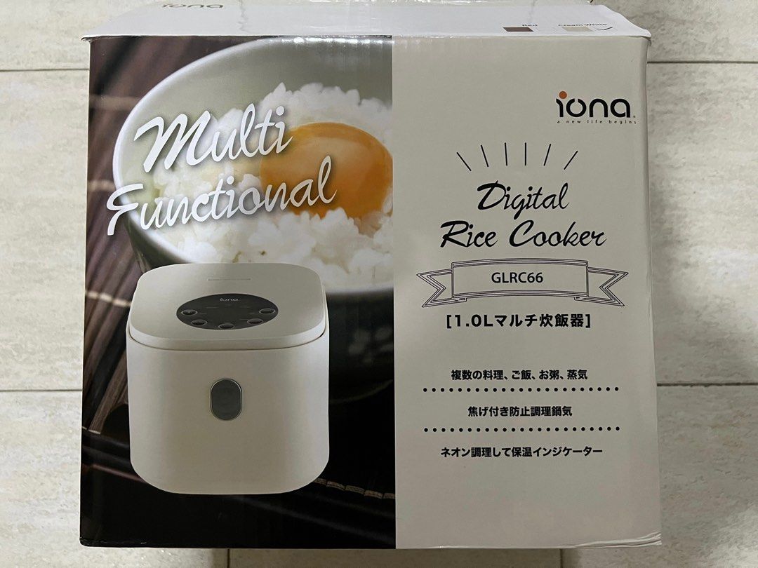 Iona Digital Rice Cooker 1.0l, TV & Home Appliances, Kitchen Appliances, Cookers on Carousell
