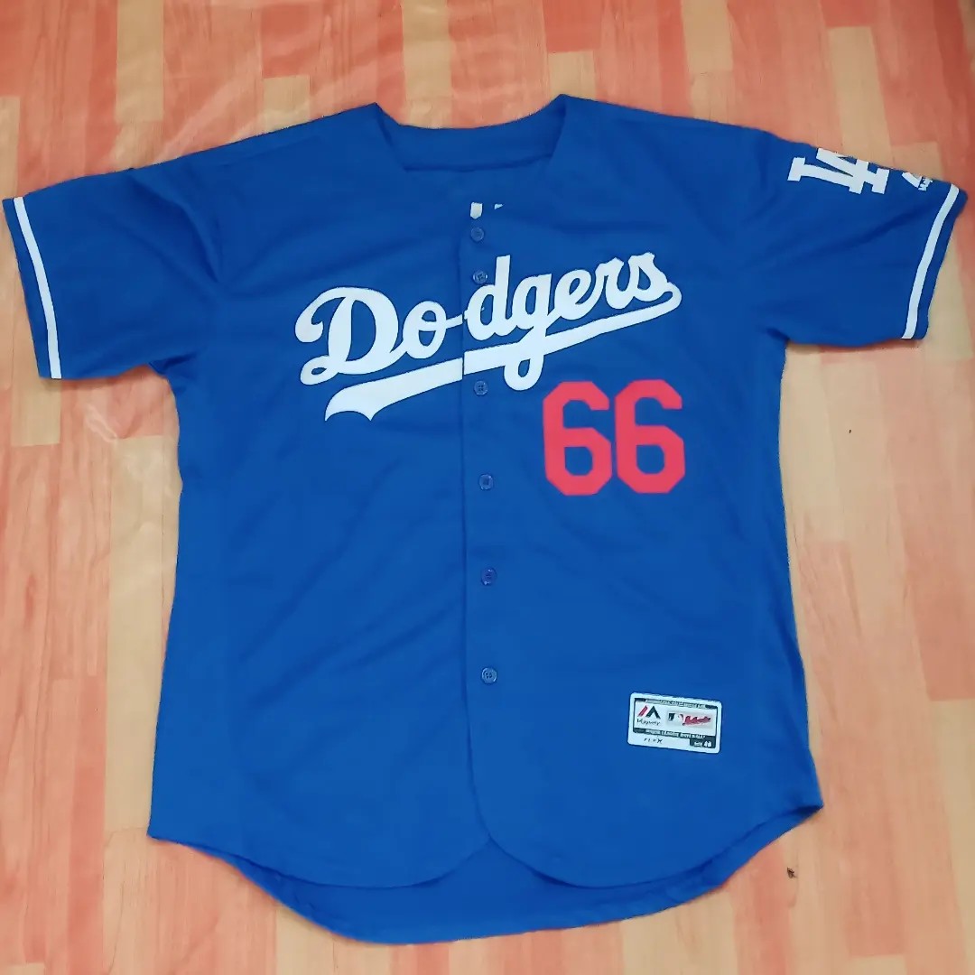 Majestic - Baju Baseball Dodgers Salur