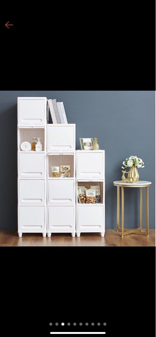 (JIJI.SG) TAAVETTI Flip Top Storage / Box / Shelves / Drawers