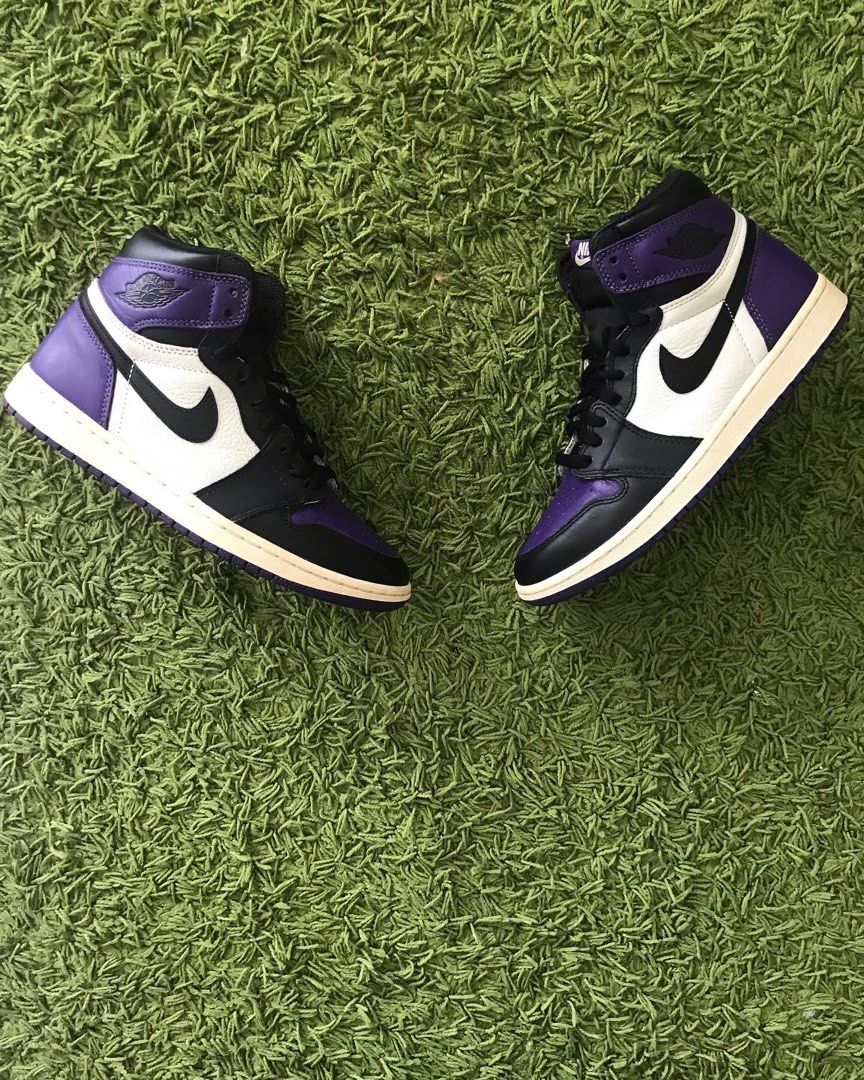 Aj1 hot sale purple toe