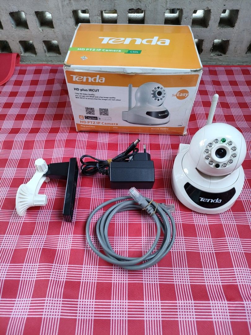 Kamera CCTV Tenda C50S HD PTZ IP Camera Tidak Bisa Konek