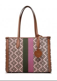 Kate Spade Spade Flower Jacquard Stripe Market