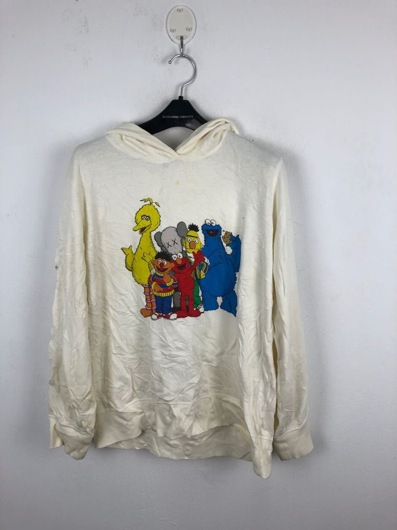 Kaws x sesame street hoodie Clearance