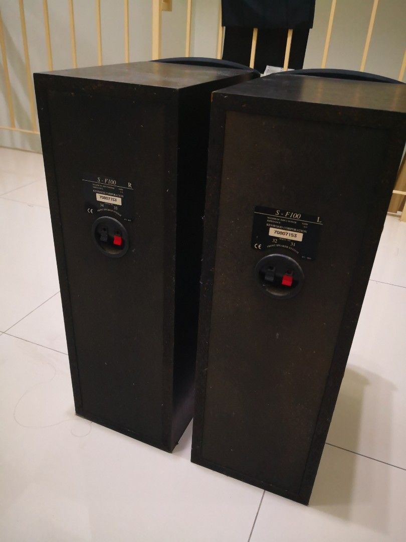 Kenwood Bookshelf Speaker, Audio, Soundbars, Speakers & Amplifiers on