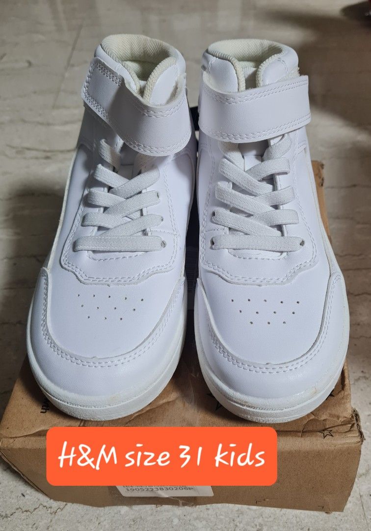 Childrens white sales high tops