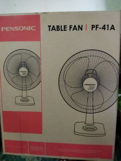 Kipas Meja Table Fan Pensonic & Rice Cooker Periuk Nasi Panasonic