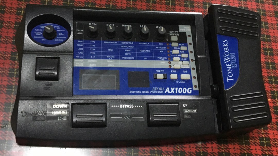 KORG AX100G Toneworks, Audio, Portable Audio Accessories on Carousell