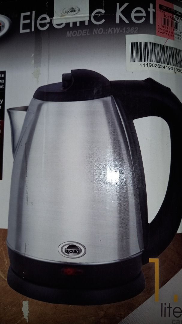 KYOWA electric kettle 1.7 liters, TV & Home Appliances, Kitchen