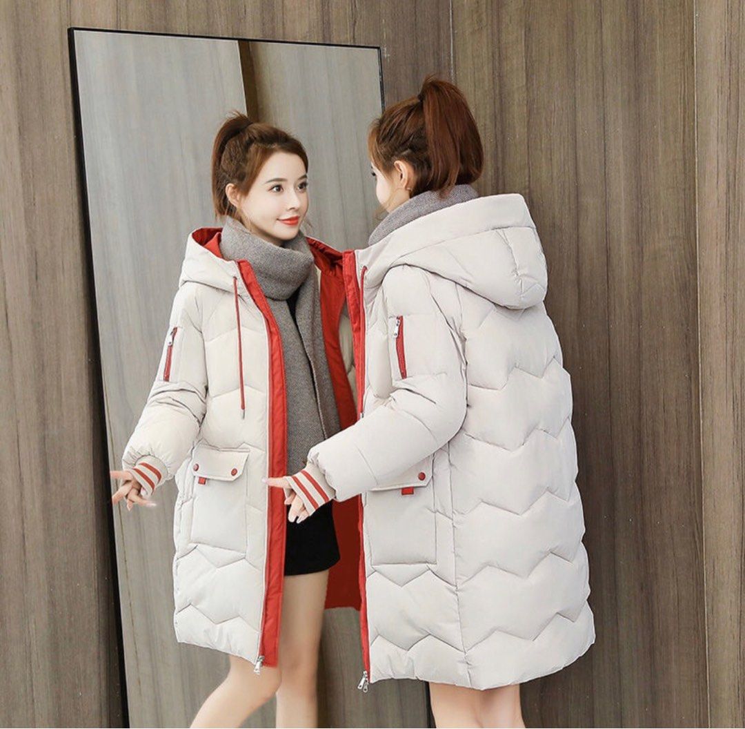 L Women s Ladies Lady Girls Winter Fall Autumn Cold Weather Travel Long Down Jacket Coat Outerwear