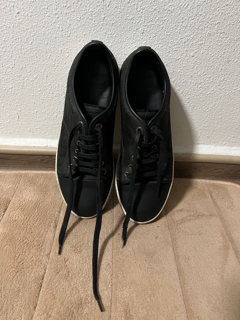 Lanvin Crocodile Skin Shoes