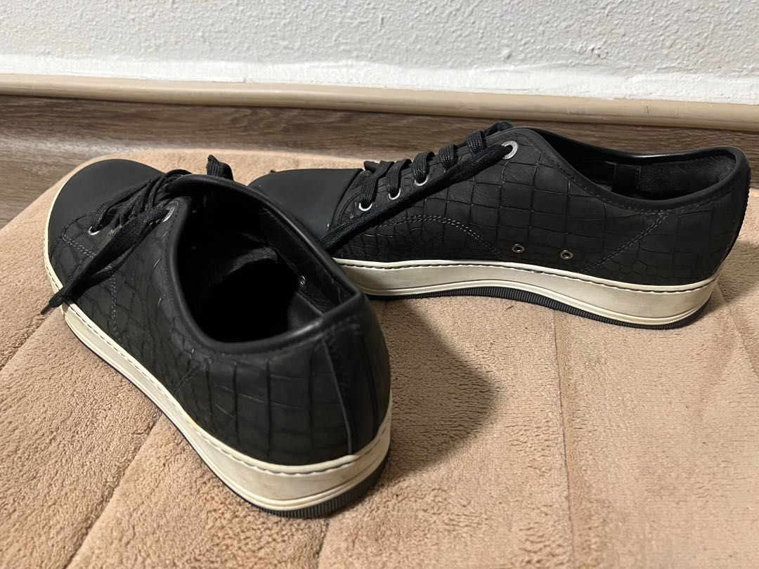 Lanvin crocodile on sale sneaker