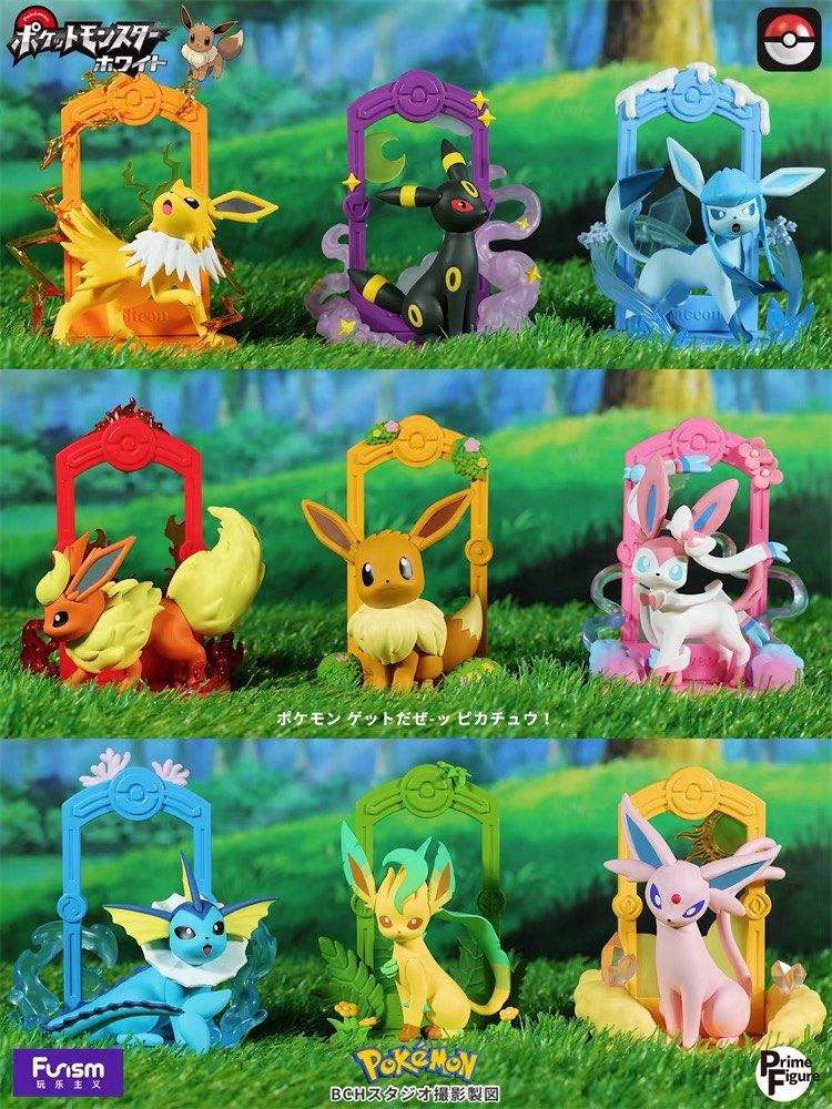 LEAFEON, VAPOREON, GLACEON, JOLTEON, UMBREON, ESPEON // POKÉMON