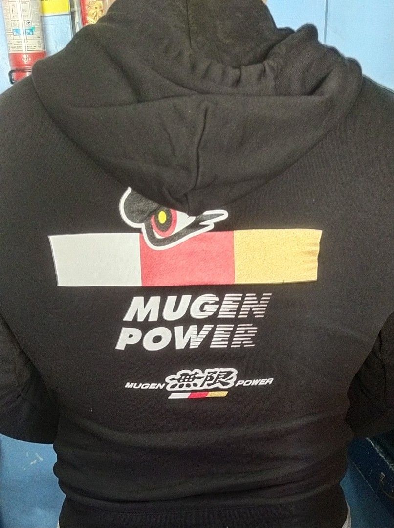 Legit Team Mugen Honda Racing Hoodie, Men's Fashion, Coats, Jackets and  Outerwear on Carousell