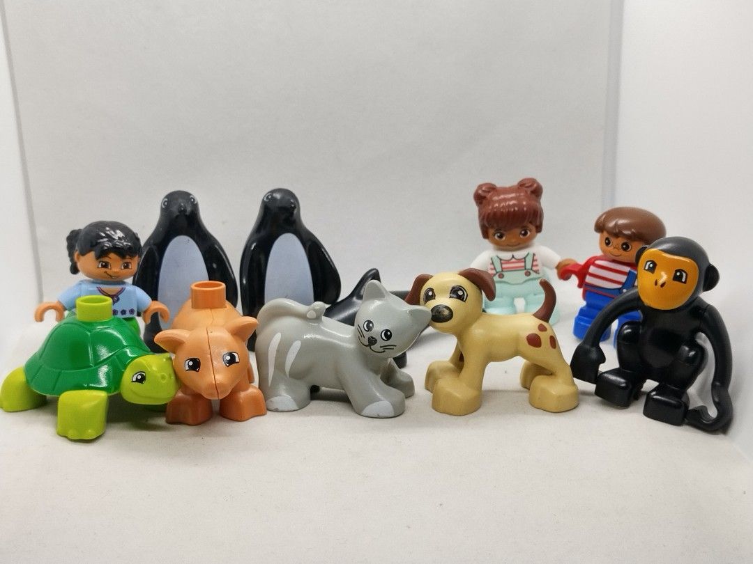 LEGO DUPLO Animal Figures Minifigures Lot