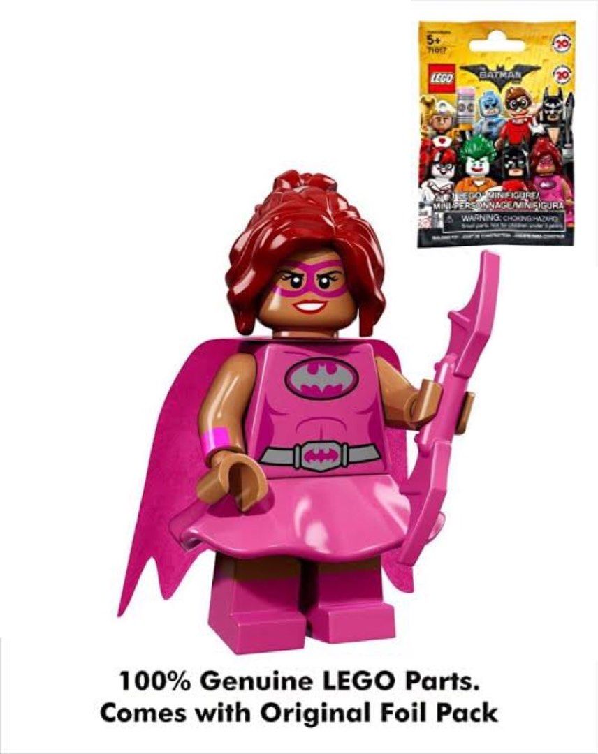 Lego Pink Batgirl (Category: Lego & Building Sets) located in San Juan City. Submitted by kmdriven34 (Listing ID 1208614699, Image 1). Description: .