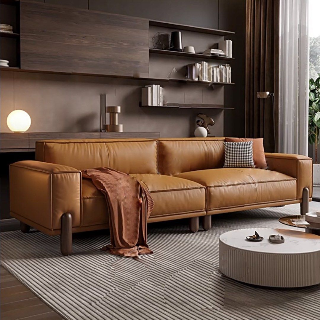 Length 200cm Rexi Sofa Designer Modern Luxury Sofa Available in High Quality Cat Proof Scratch Resistant Leather Aire Italian Top Grain Genuine
