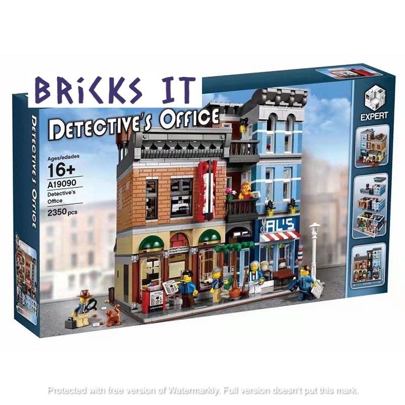 Lego detective best sale office 10246