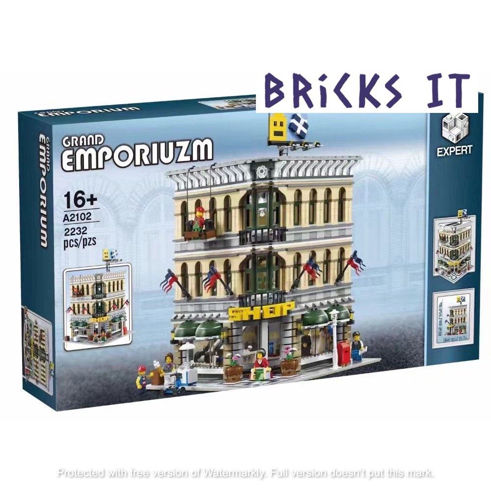 Lepin Grand Emporium 10211 Compatible Creator Building Series