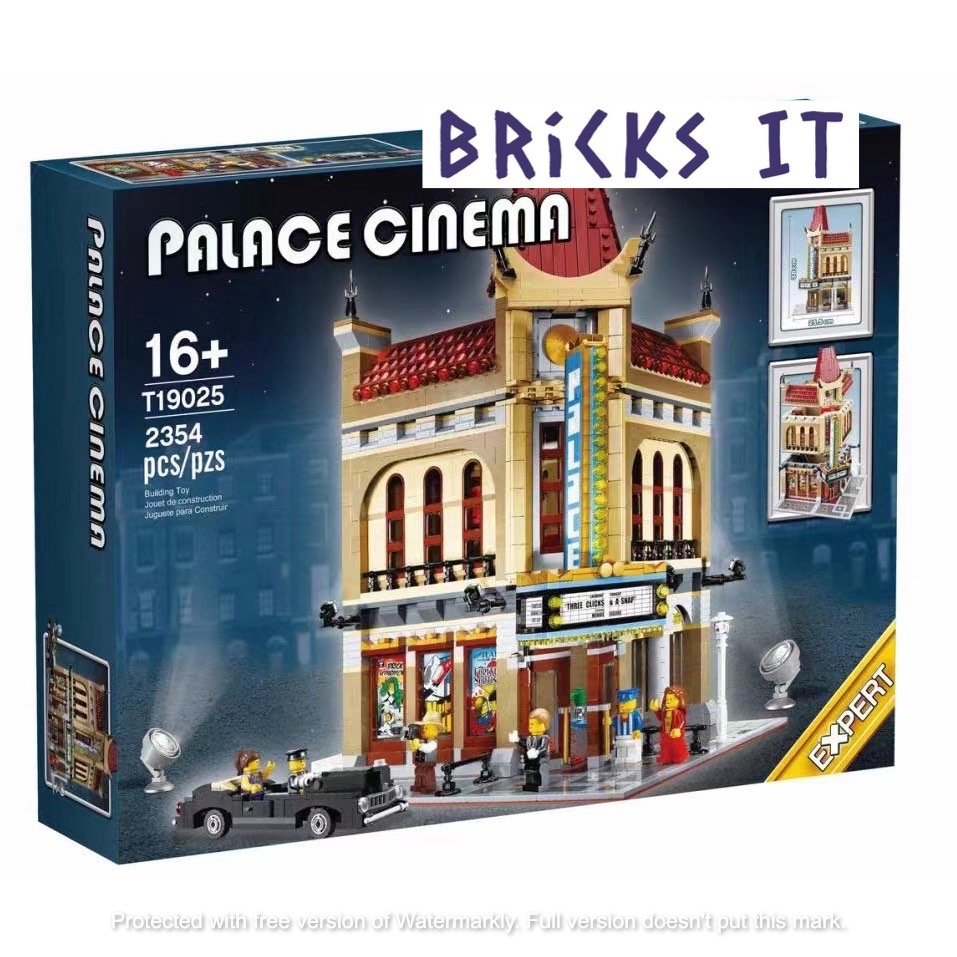 Lepin Palace Cinema 10232 Compatible Creator Building Series Hobbies Toys Toys Games on Carousell