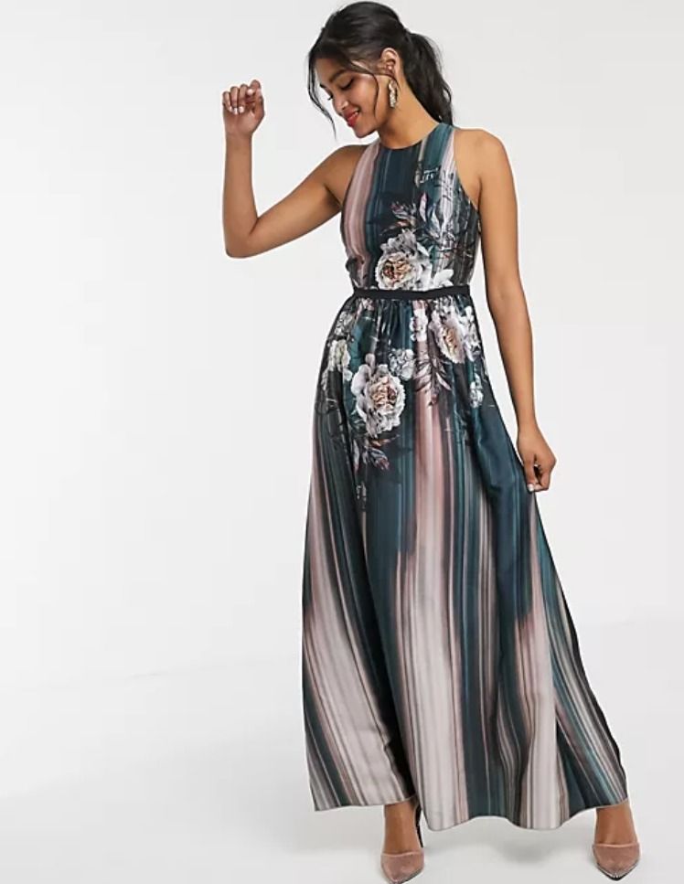 Little Mistress Floral Maxi Women s Fashion Dresses Sets