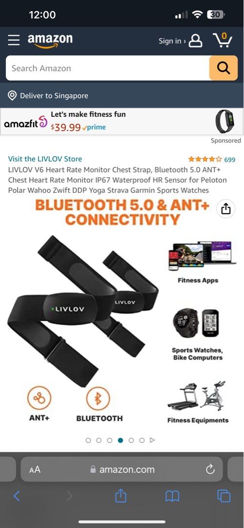 Livlov v6 heart rate new arrivals monitor