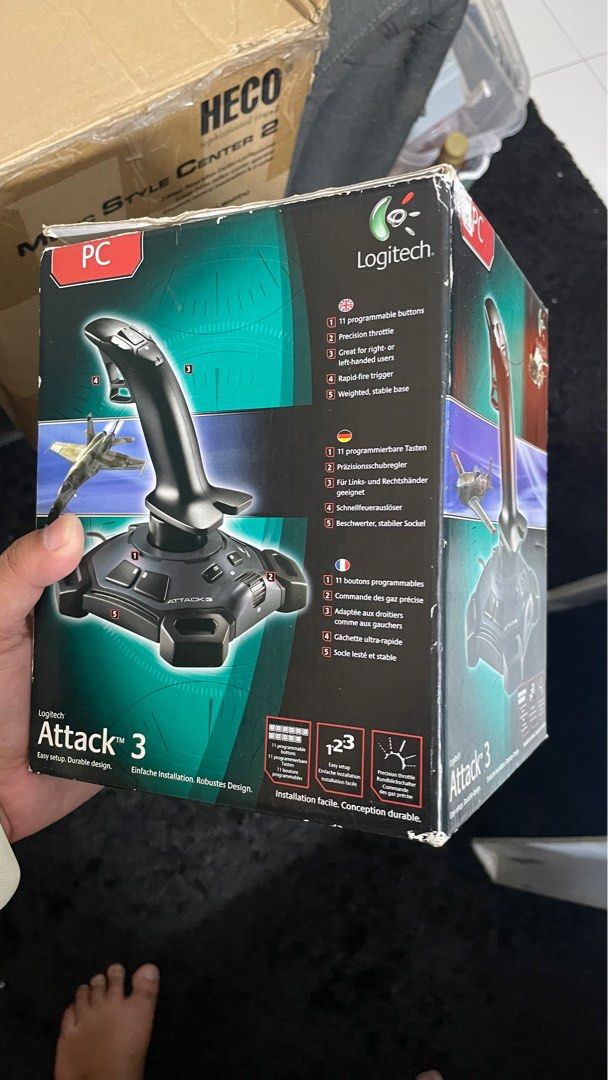 Logitech Attack 3, Video Gaming, Gaming Accessories, Controllers on ...