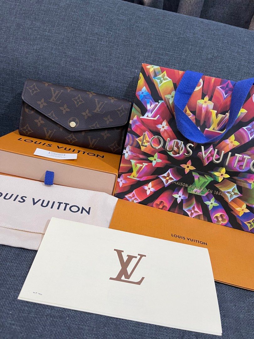 Unboxing Dompet Louis Vuitton Sarah, cocok buat banyak Kartu 