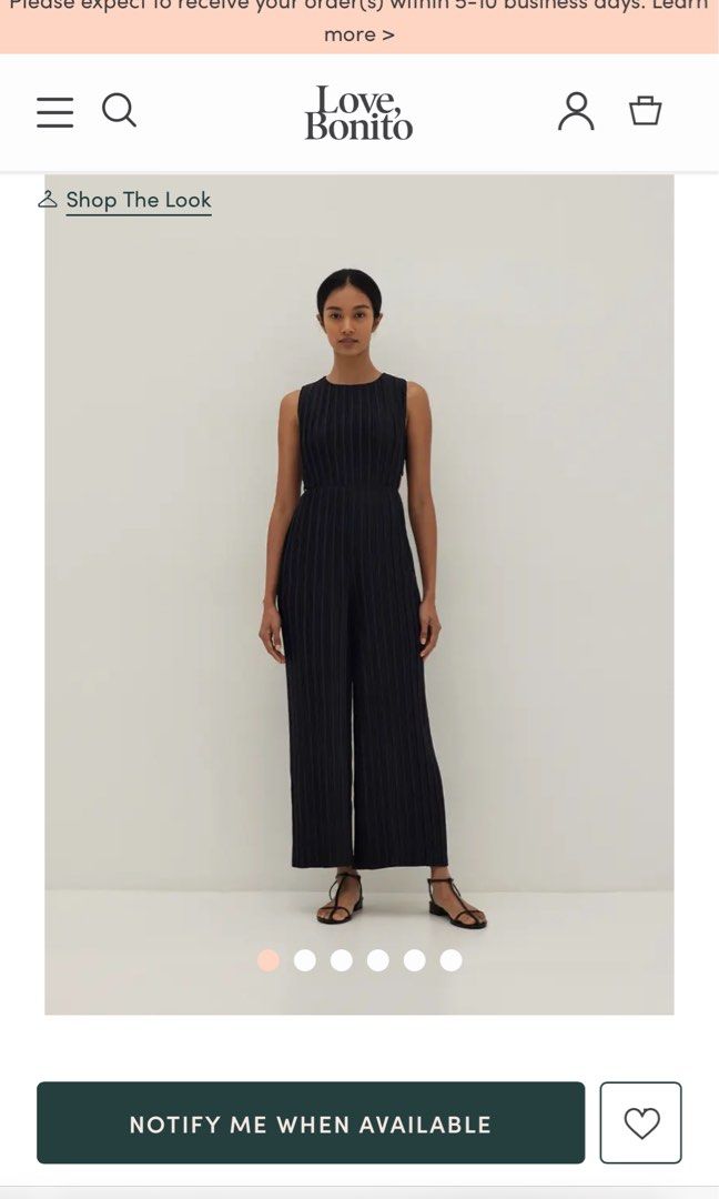 Harleigh Pleated-Front Jumpsuit