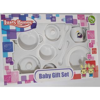 Lusty Bunny Baby Gift Set 9 in 1 Tempat Makan Bayi