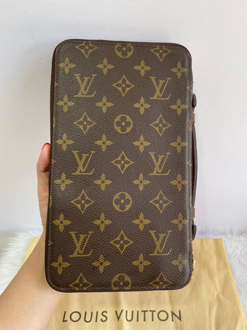 LV long wallet travel case Luxury Bags Wallets on Carousell