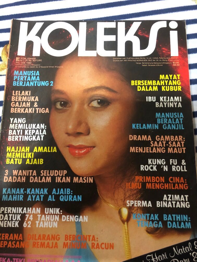 Majalah koleksi disember 1980, Hobbies & Toys, Books & Magazines