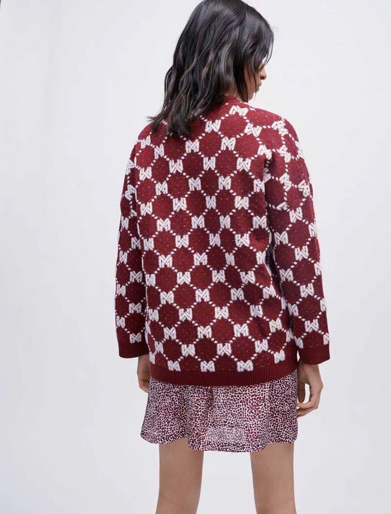 Floral Checquered Knitted Pullover 美品 高評価！ 23764円 spektakel