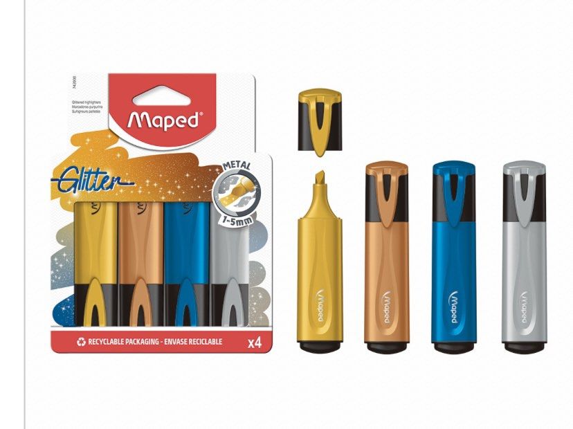 Maped glitter highlighter/ Art & Craft, Hobbies & Toys, Stationery