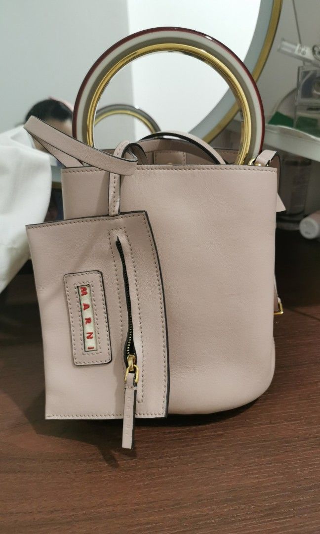 Marni pannier bucket best sale bag