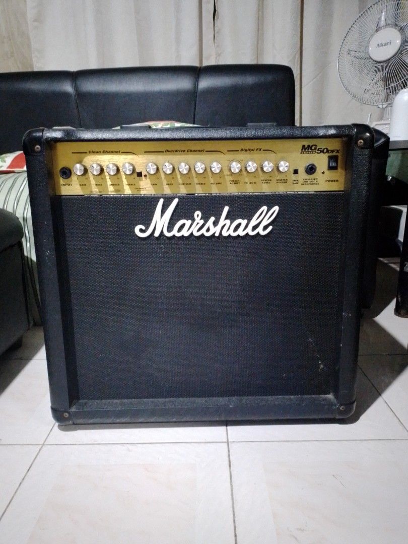 Marshall MG50DFX guitar amplifier, Audio, Soundbars, Speakers ...