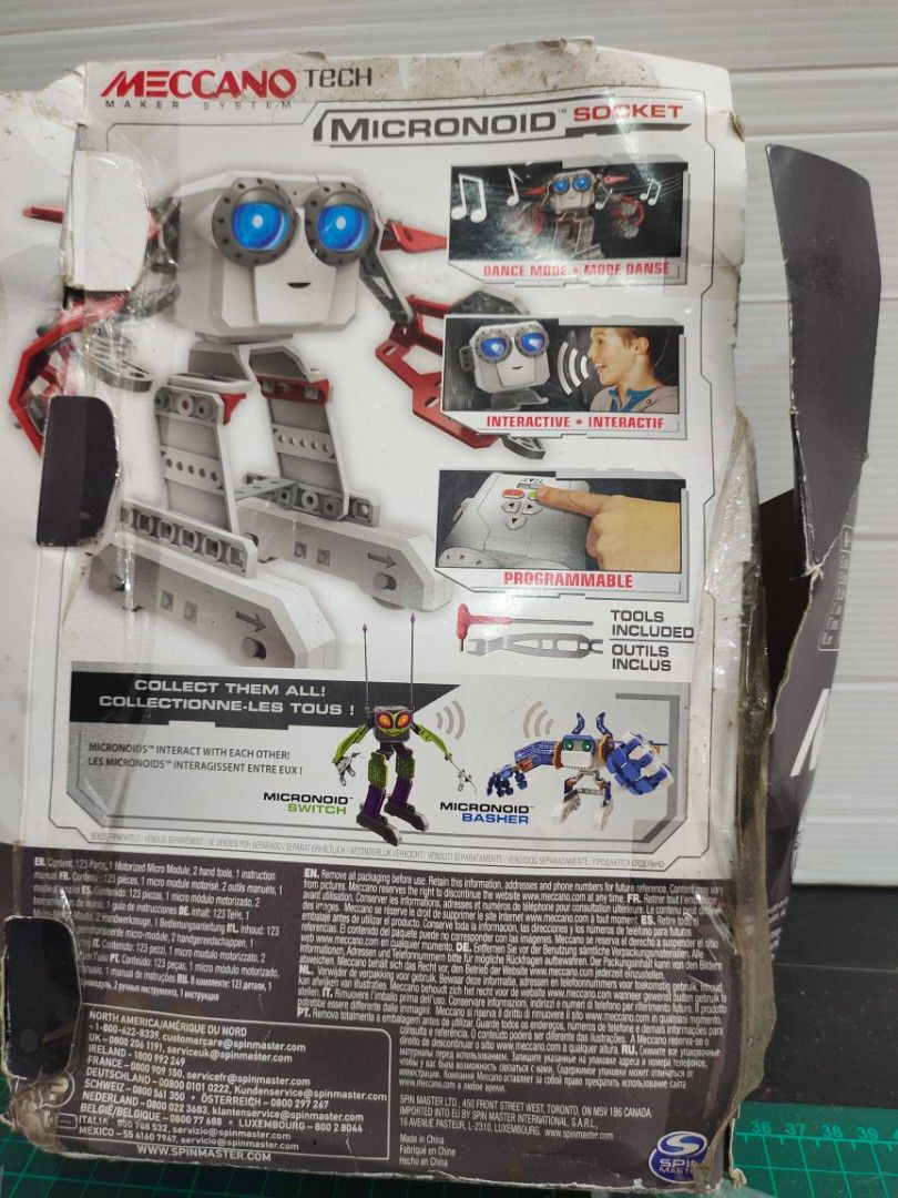 Meccano micronoid hotsell socket