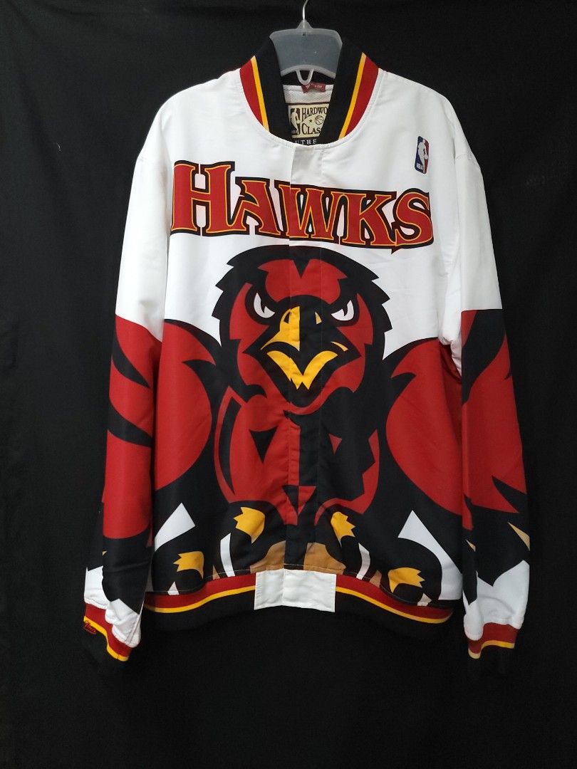 Mitchell and ness warm up jacket sizing 2025