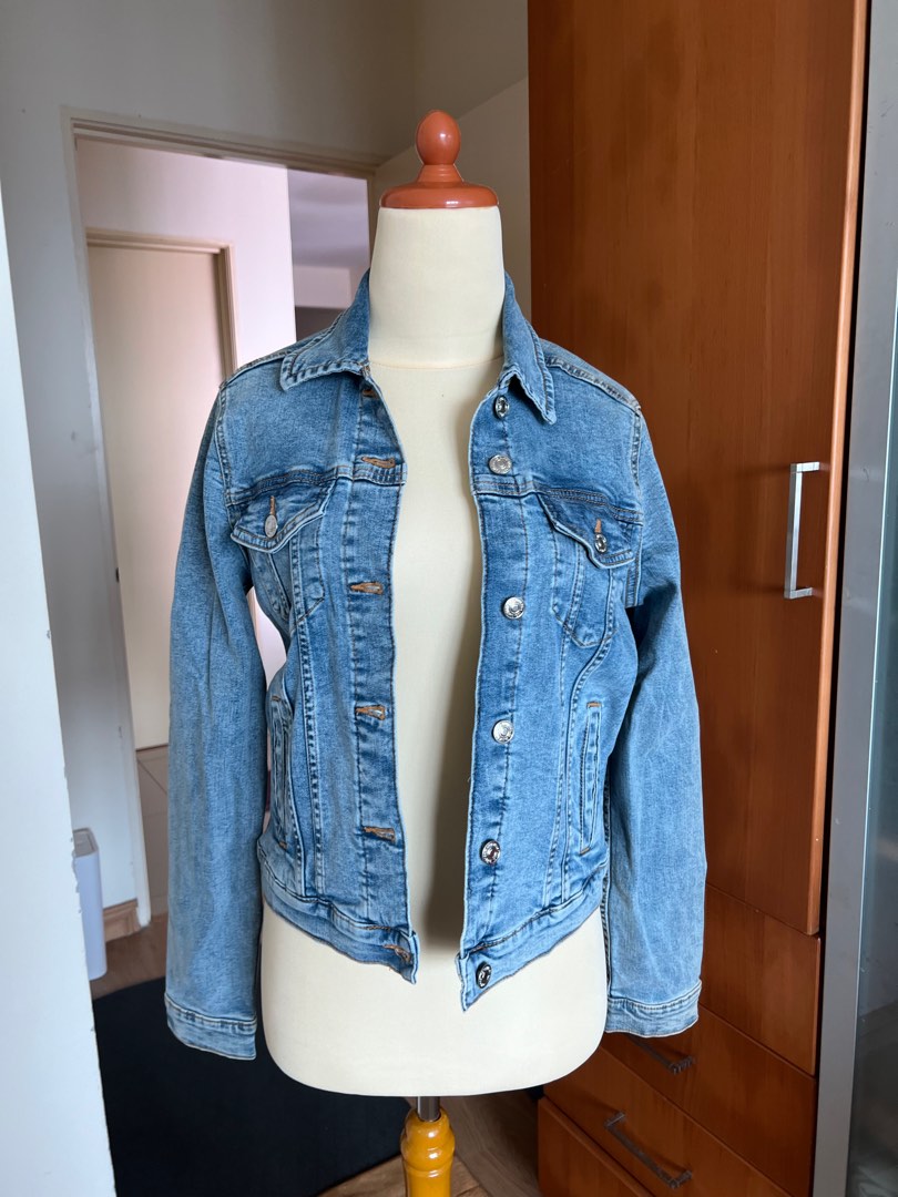 MNG Denim Jacket, Women's Fashion, Coats, Jackets and Outerwear on ...