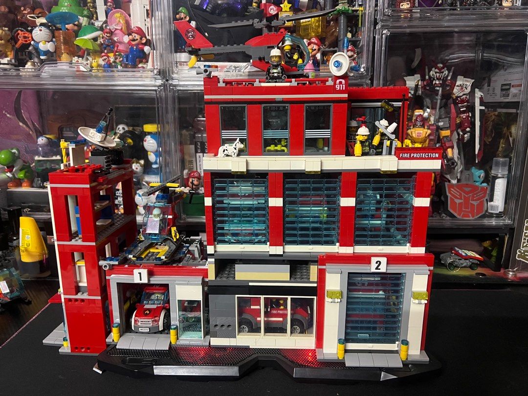 Lego moc clearance fire station