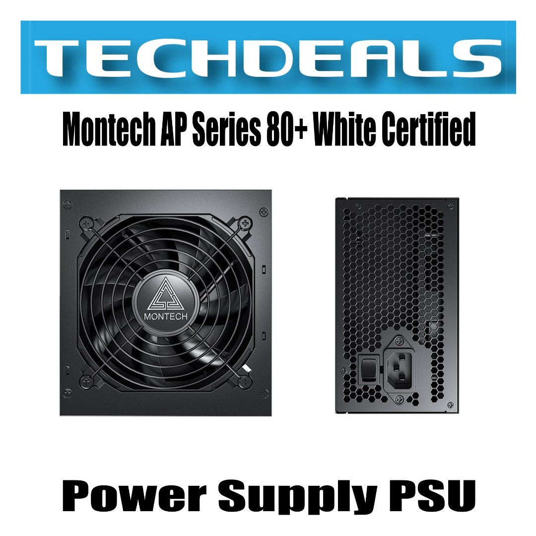 Montech AP Series 80+ White Certified Power Supply PSU - Montech AP ...