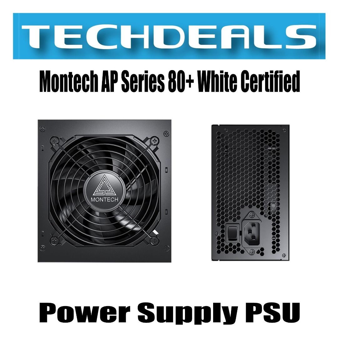 Montech AP Series 80+ White Certified Power Supply PSU - Montech AP ...