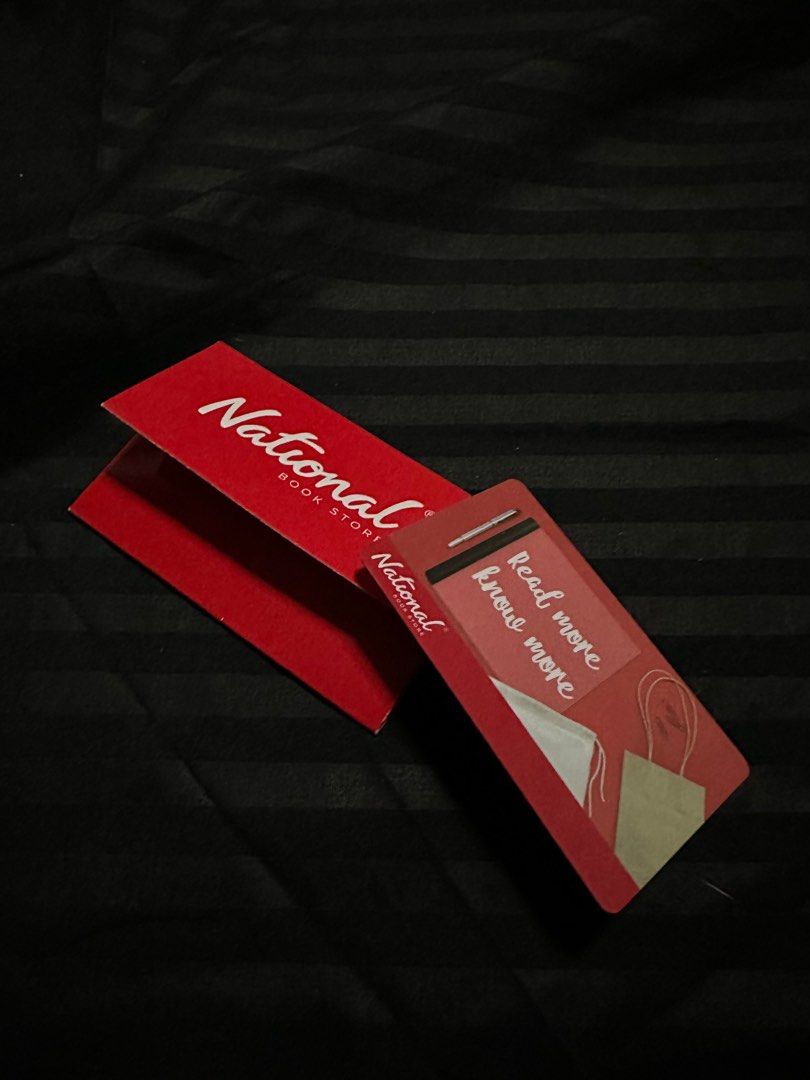 National Bookstore Gift Card Php1,000, Hobbies & Toys, Books